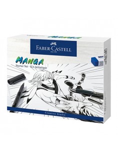 Pack Iniciação Marcador Artístico Pitt Faber-Castell Manga