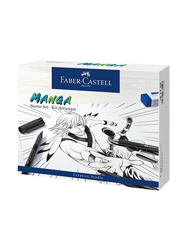 Pack Iniciação Marcador Artístico Pitt Faber-Castell Manga