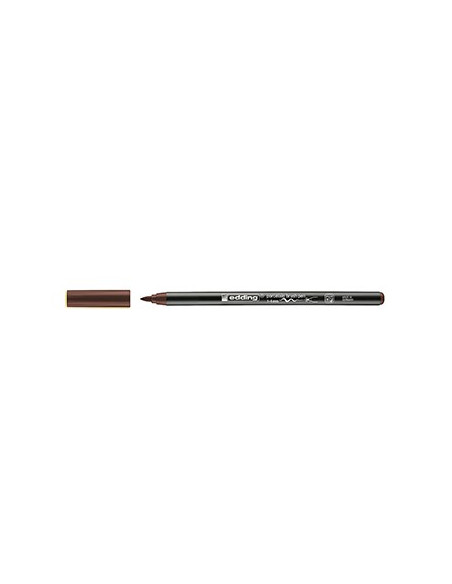 Marcador Porcelana Edding 4200 Castanho 1un