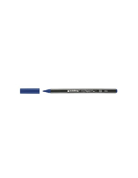 Marcador Porcelana Edding 4200 Azul Aço 1un