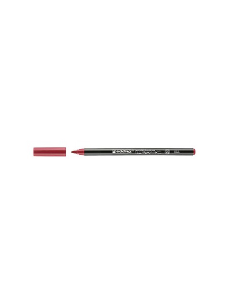 Marcador Porcelana Edding 4200 Vermelho Carmim 1un