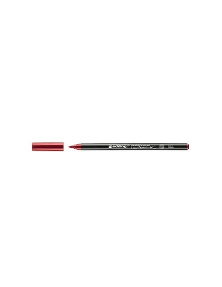 Marcador Porcelana Edding 4200 Carmesim 1un