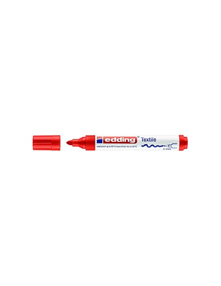 Marcador Tecidos Edding 4500 Vermelho 1un