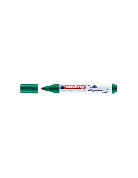 Marcador Tecidos Edding 4500 Verde 1un