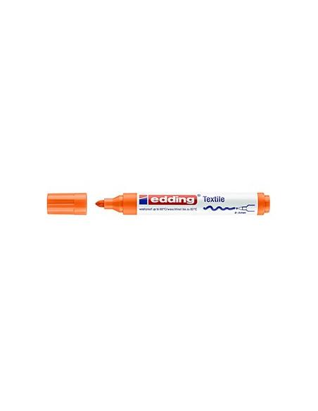 Marcador Tecidos Edding 4500 Laranja 1un