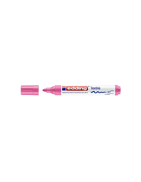 Marcador Tecidos Edding 4500 Rosa 1un