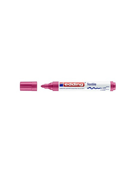Marcador Tecidos Edding 4500 Carmim 1un