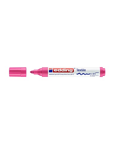 Marcador Tecidos Edding 4500 Rosa Neon 1un