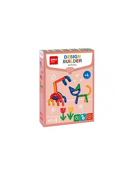 Jogo Educativo Apli Peças de Conexão 60 Peças