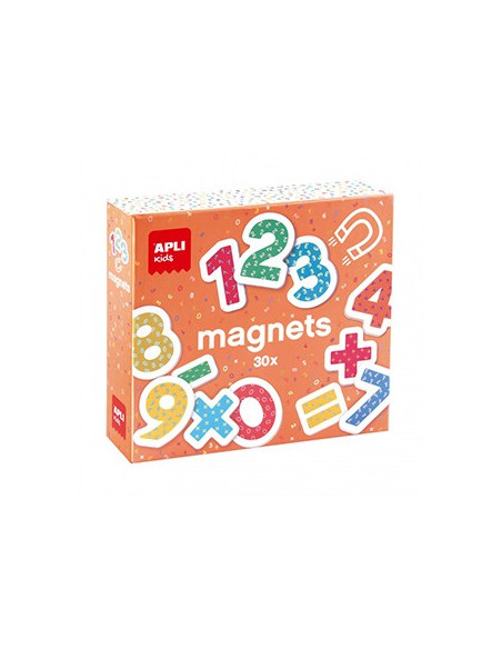 Jogo Educativo Apli Números Magnéticos 30 Peças