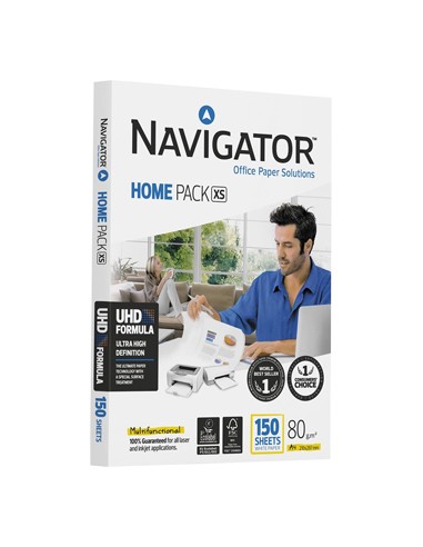 Papel 080gr Fotocopia A4 Navigator 1x150Folhas