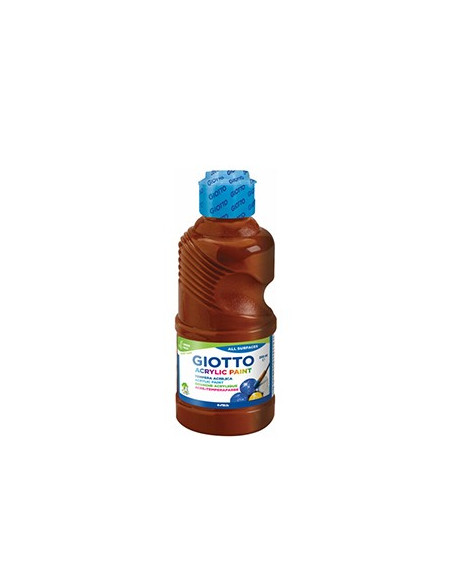 Guache Liquido Giotto Acrilico 250ml Castanho
