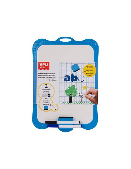 Quadro Branco Dupla-Face Apli 180x280mm 1un