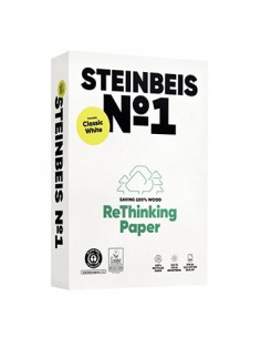 Papel 080gr Fotocopia A4 Reciclado Steinbeis 1x500 Folhas