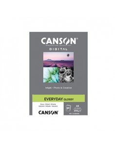 Papel 200gr Foto Canson Everyday Glossy 10x15cm 50 Folhas