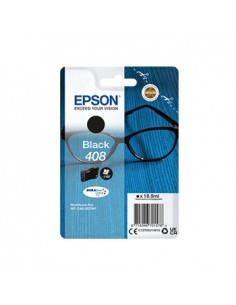 Tinteiro Epson 408 Preto C13T09J14010 18.9ml 1100 Pág.