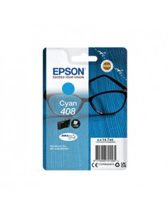 Tinteiro Epson 408 Azul C13T09J24010 14.7ml 1100 Pág.