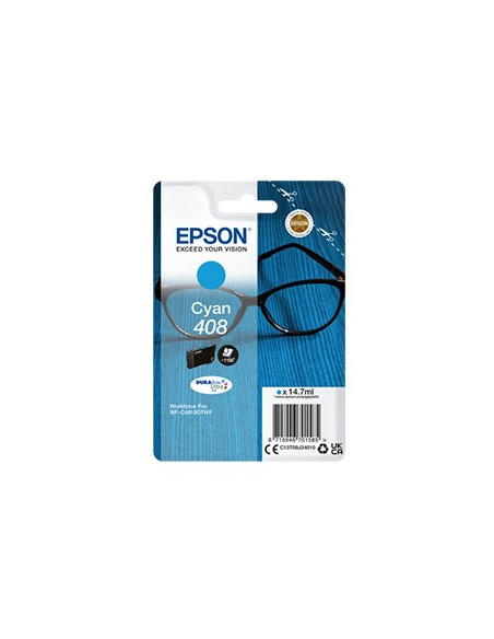 Tinteiro Epson 408 Azul C13T09J24010 14.7ml 1100 Pág.