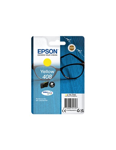 Tinteiro Epson 408 Amarelo C13T09J44010 14.7ml 1100 Pág.