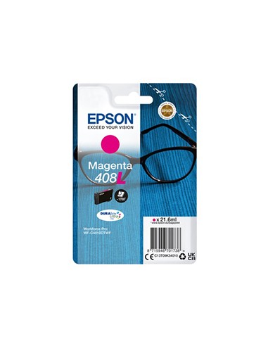 Tinteiro Epson 408L Magenta C13T09K34010 21.6ml 1700 Pág.