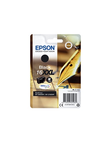 Tinteiro Epson 16XXL Preto C13T16814012 21.6ml 1000 Pág.