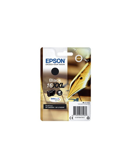 Tinteiro Epson 16XXL Preto C13T16814012 21.6ml 1000 Pág.