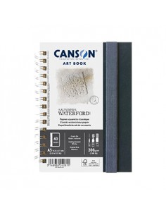 Caderno Canson Artbook Saunders Waterford A5 300gr 40 Folhas
