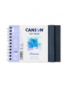 Caderno Canson Artbook Montval A5 300gr 48 Folhas