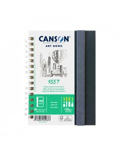 Caderno Canson Artbook 1557 A5 120gr 100 Folhas