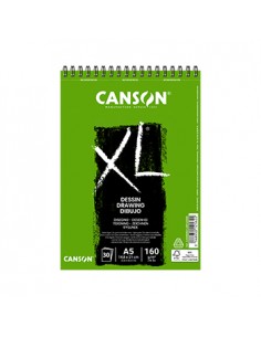 Bloco Espiralado Canson XL Dessin A5 160gr 30 Folhas