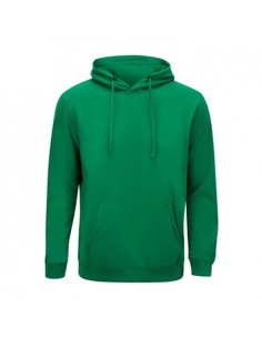Sweatshirt Algodão 270g Verde Kelly com Capuz Tamanho L