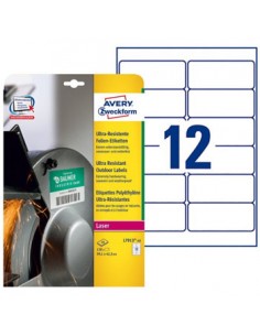 Etiquetas Ultra-Resistentes Polietileno 99,1x42,3mm Avery