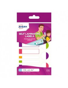 Etiquetas Autolaminadas 86x17mm Avery 2 Folhas 12un