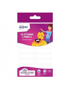 Etiquetas Tecido 45x13mm Avery 36un