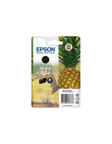 Tinteiro Epson 604 Preto C13T10G14010 3,4ml