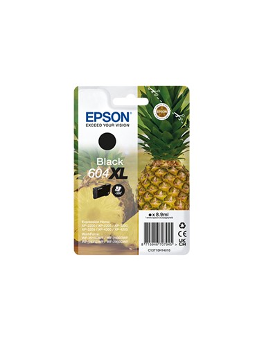 Tinteiro Epson 604XL Preto C13T10H14010 8,9ml