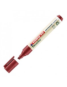 Marcador Permanente Grosso Edding e-22 Ecoline Vermelho 1un