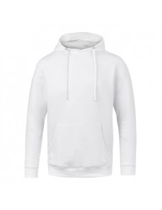 Sweatshirt Algodão 270g Branca com Capuz Tamanho S