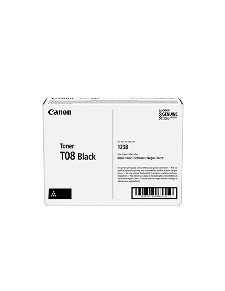 Toner Canon T08 Preto 3010C006 11000 Pág.