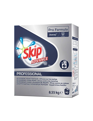 Detergente em Pó Máquina Roupa Skip Pro Advance 90 Doses