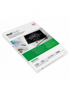 Bolsas de Plastificar 303x426mm A3 125My Mate 100un