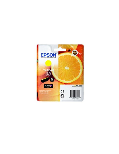 Tinteiro Expression Premium XP830 Nº33 Amarelo