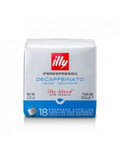 Café Cápsulas ILLY IperEspresso Descafeinado Pack 18un