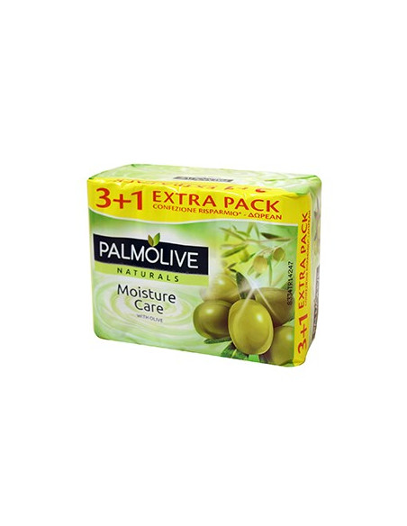 Sabonete Sólido Oliva Pack 3+1 90gr
