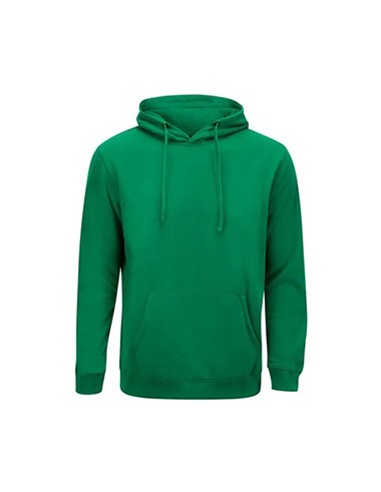 Sweatshirt Algodão 270g Verde com Capuz Tamanho XL