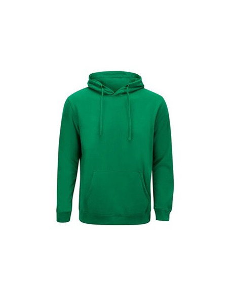 Sweatshirt Algodão 270g Verde com Capuz Tamanho XL