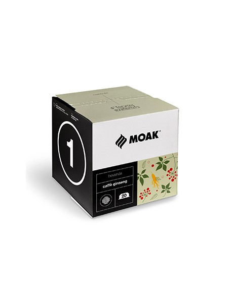 Café Cápsulas MPS MOAK Ginseng 20un