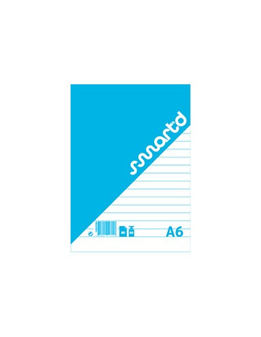 Bloco Notas A6 Pautado SmartD 80Fls