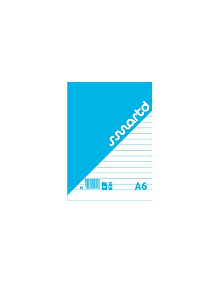 Bloco Notas A6 Pautado SmartD 80Fls