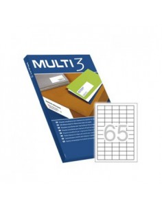 Etiquetas 38x21,2 Multi3 500 Folhas A4 32500un